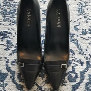 Ralph Lauren Black Heels.